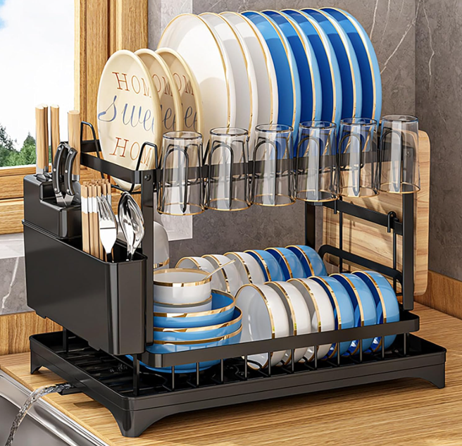 Escurridor Rack De Platos Premium