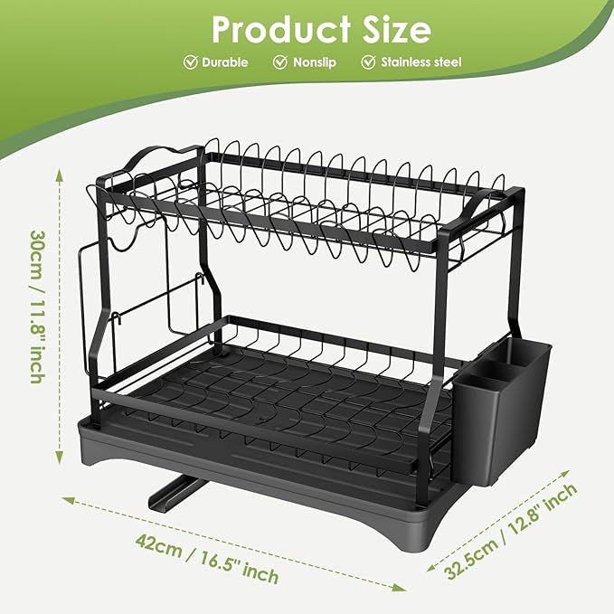 Escurridor Rack De Platos Premium